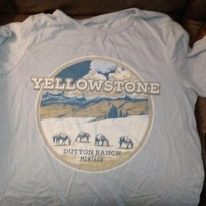 TV SHOW YELLOWSTONE DUTTON RANCH T-SHIRT